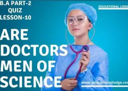 Are Doctors Men of Science