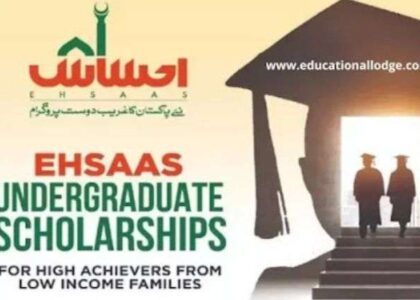 Ehsaas Undergraduate Scholarship Program 2020