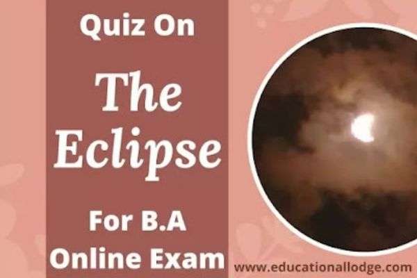 The Eclipse Quiz