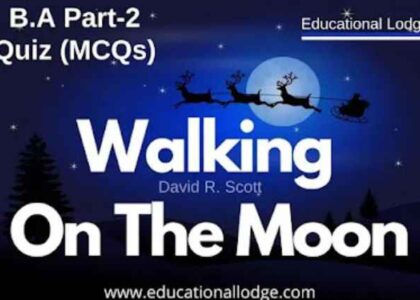 Quiz On Walking on the Moon