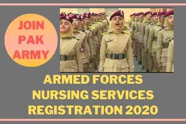 AFNS Registration 2020 Join Pak Army