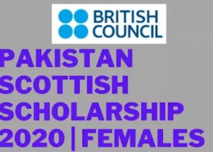 Pakistan Scottish Scholarship 2020