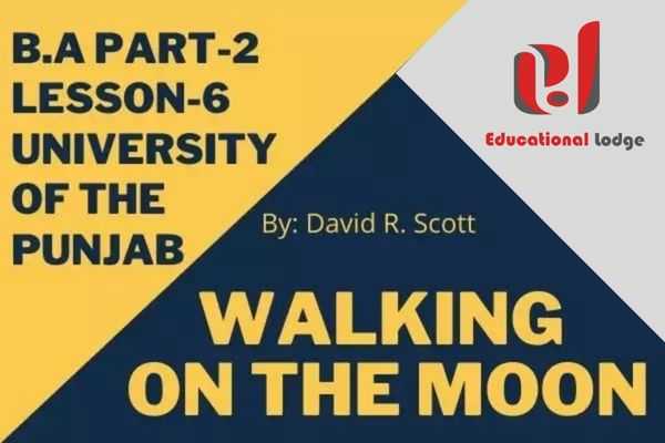Walking On The Moon by David R. Scott