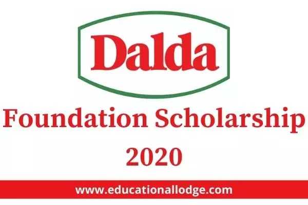 Dalda Foundation Scholarship 2020