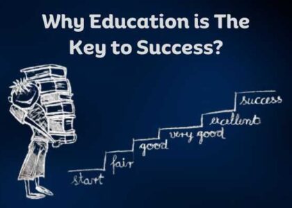 Why education is the key to success?