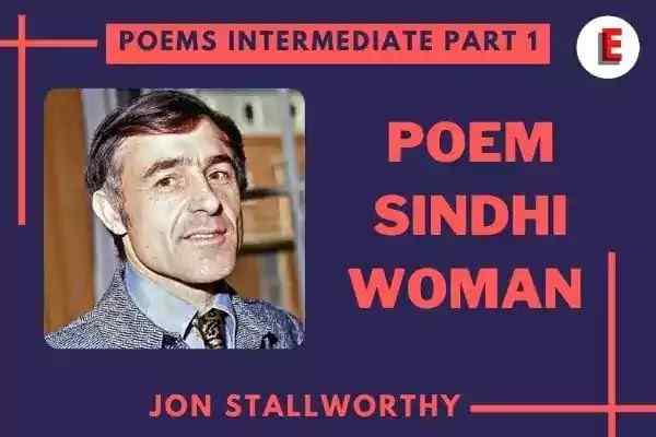 Poem Sindhi Woman by Jon Stallworthy