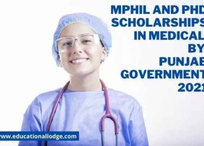 MPhil and PhD Scholarships 2021