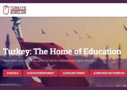 Turkiye Burslari Scholarship 2021