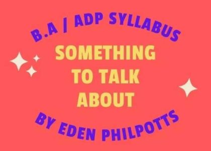 Something To Talk About by Eden Philpotts