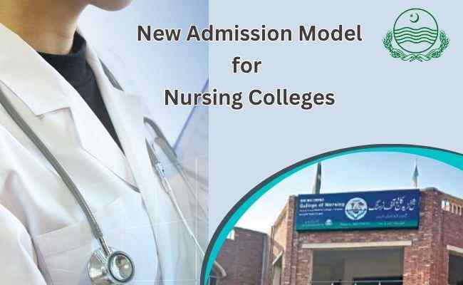 New Model admission to Nursing Colleges in Punjab.