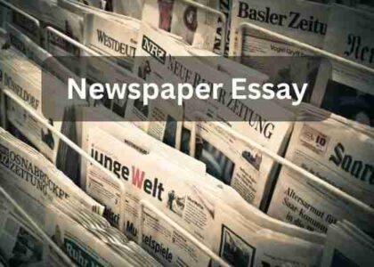 Newspaper Essay