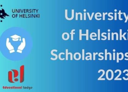 University of Helsinki Finland Scholarships 2023