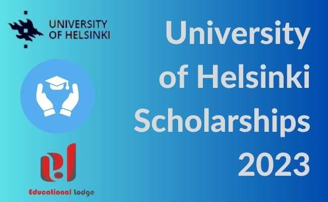 University of Helsinki Finland Scholarships 2023