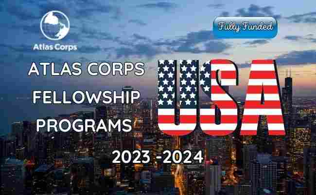 Fully Funded Atlas Corps Fellowship and Leadership Program USA