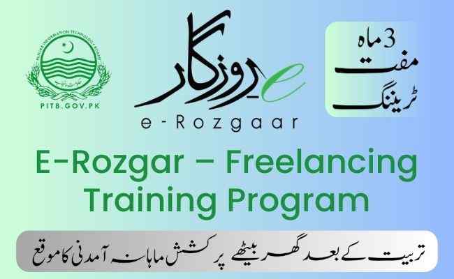 E-Rozgar Freelancing Training Program