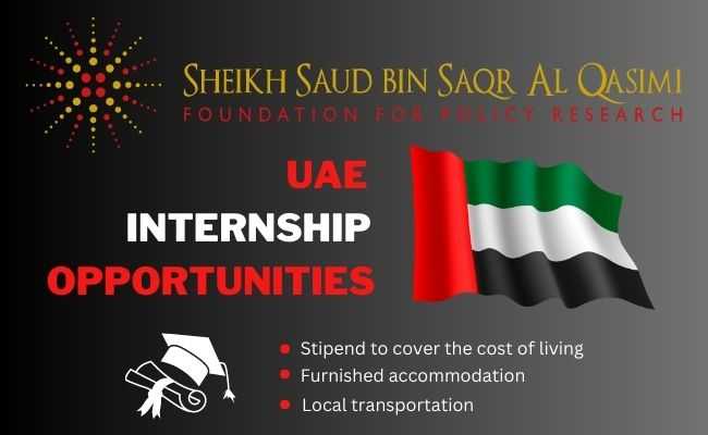 UAE Internship Opportunities 2023 at Al Qasimi Foundation