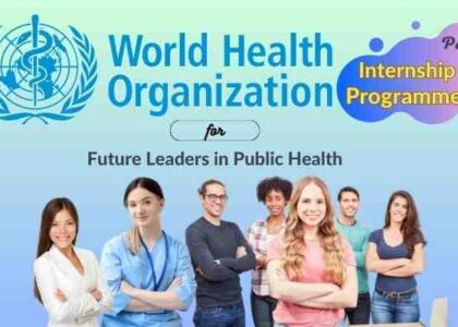 WHO internship programme for the future leaders in public health.