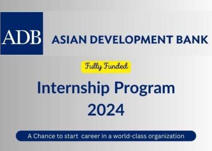 Fully Funded ADB Internship Program 2024